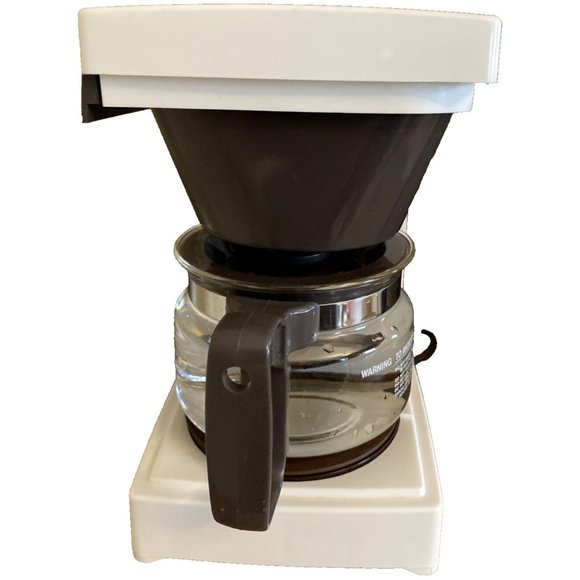 Mr. Coffee Jr 4 Cup Drip Coffee Maker Brewer Compact Mini Vintage Model JR-4 - Picture 3 of 8